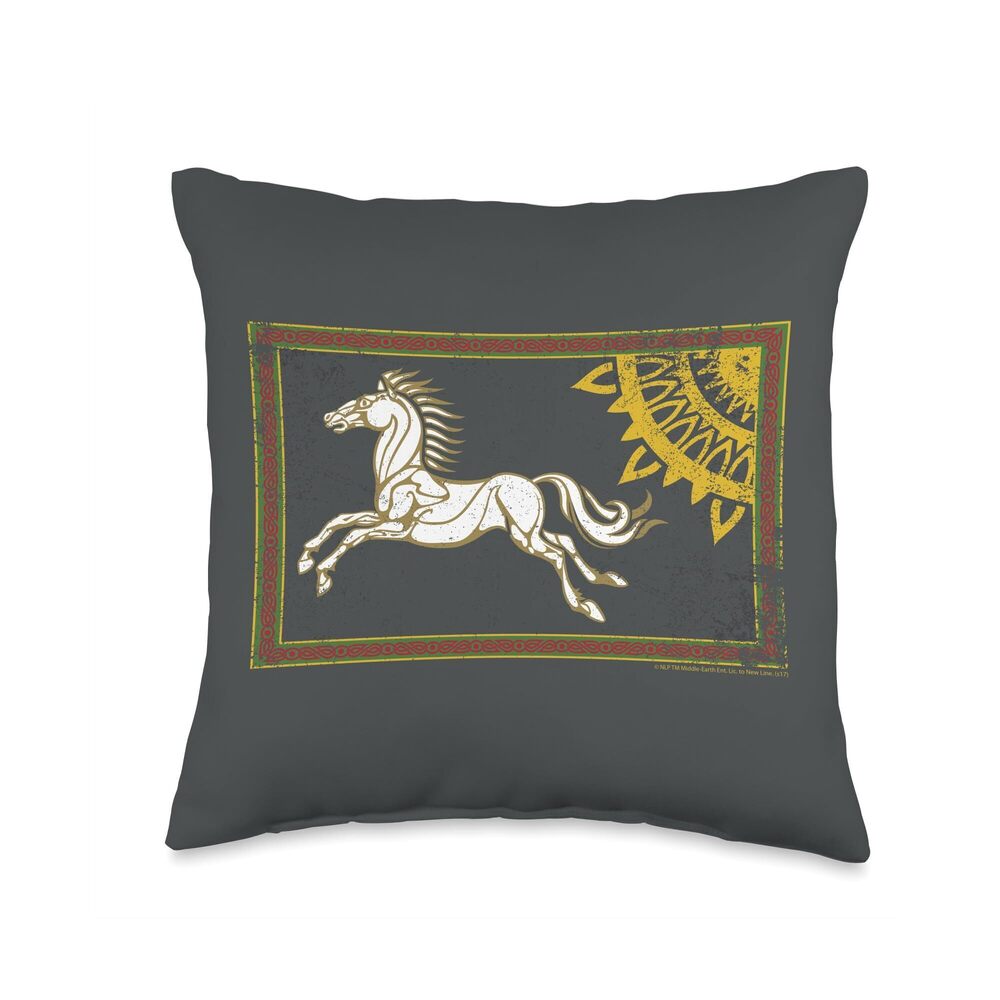2749 The Lord of the Rings Rohan Banner Throw Pillow